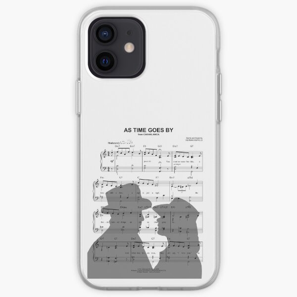 As Time Goes By iPhone Soft Case