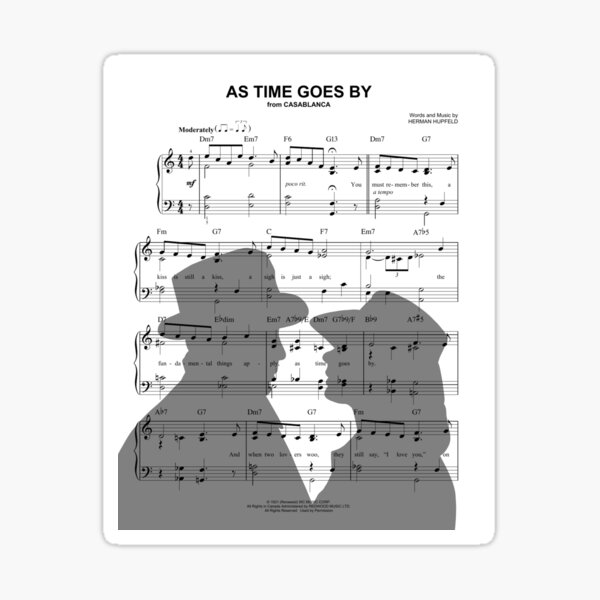 Item preview, As Time Goes By designed and sold by cine-fille.