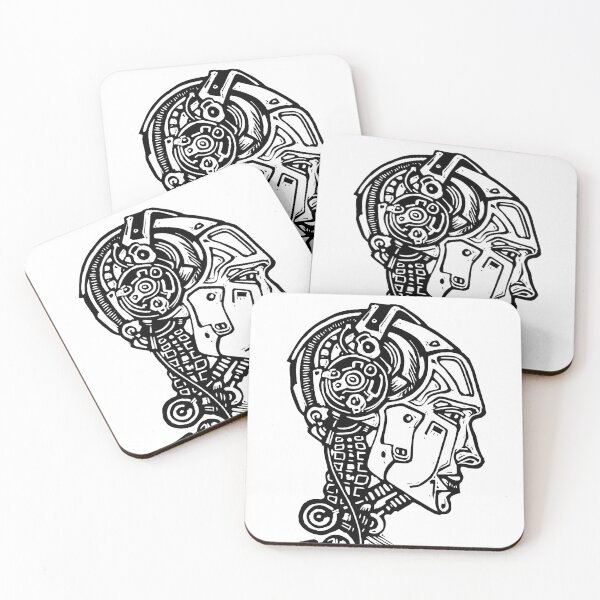 Item preview, Robot head designed and sold by Stephen Bennett.