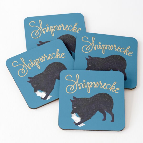 Item preview, Shipwrecke (Blue and Beige) designed and sold by illucalliart.