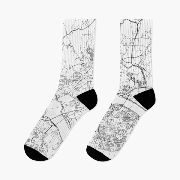 Item preview, Seoul White Map designed and sold by multiplicitymap.