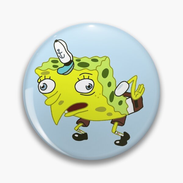 Item preview, Mocking spongebob meme designed and sold by yellowwpaint.