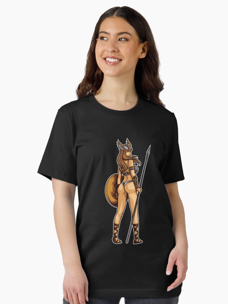 Thumbnail 1 of 7, Essential T-Shirt, Sexy Valkyrie | Viking Norse Mythology Warrior designed and sold by anziehend.