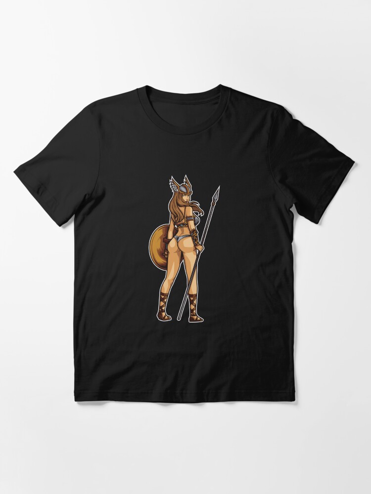 Thumbnail 3 of 7, Essential T-Shirt, Sexy Valkyrie | Viking Norse Mythology Warrior designed and sold by anziehend.