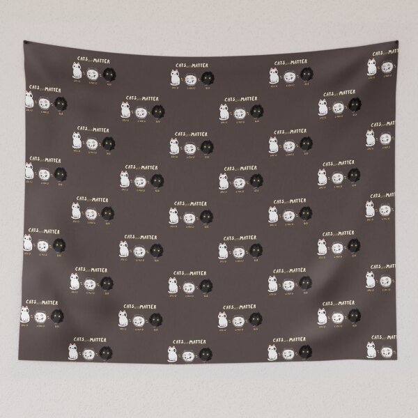 Item preview, Cats matter - Science Physics - Solid Liquid Gas State designed and sold by BlancaVidal.