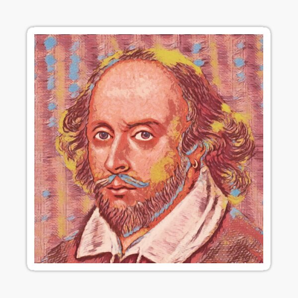 Shakespeare Sticker