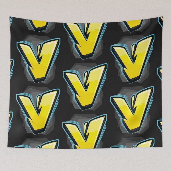 Item preview, Graffiti Letter V designed and sold by NameGraffiti.
