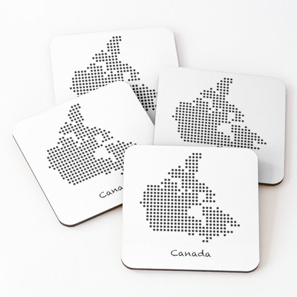 Item preview, canada ottava beautiful country map pixel designed and sold by rashadat.