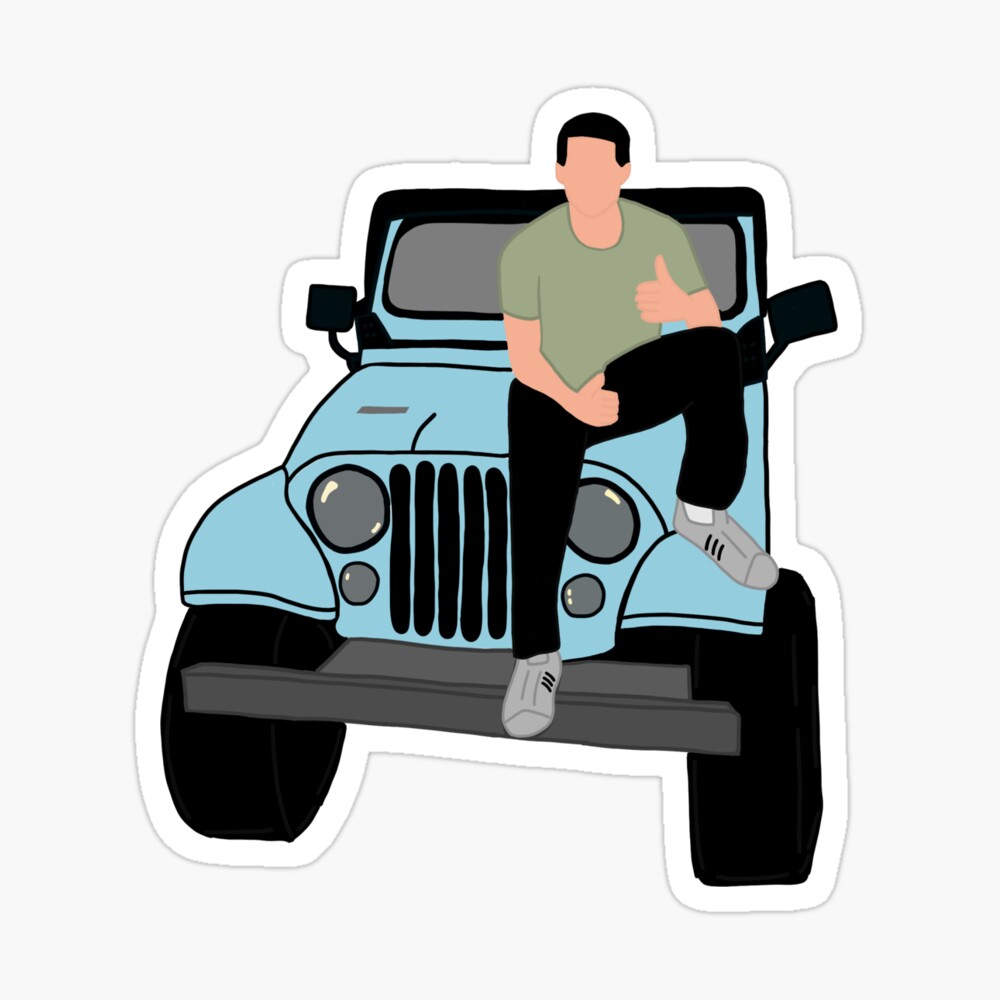 Stiles Jeep Postcard By Templetonsb Redbubble