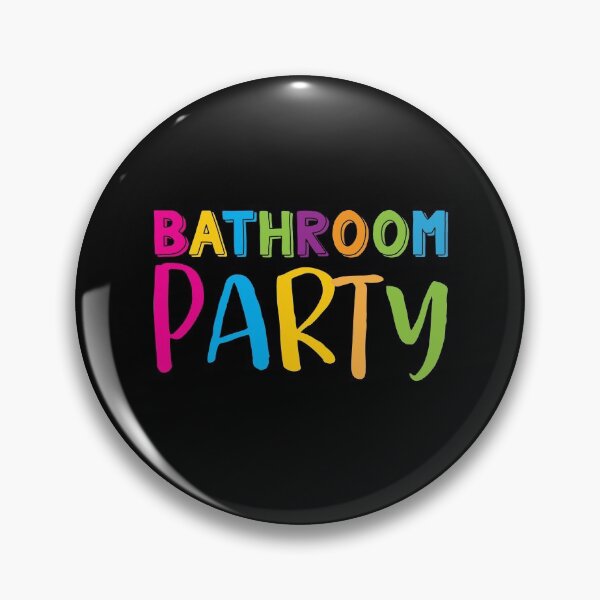 Item preview, Bathroom party rainbow designed and sold by jazzydevil.