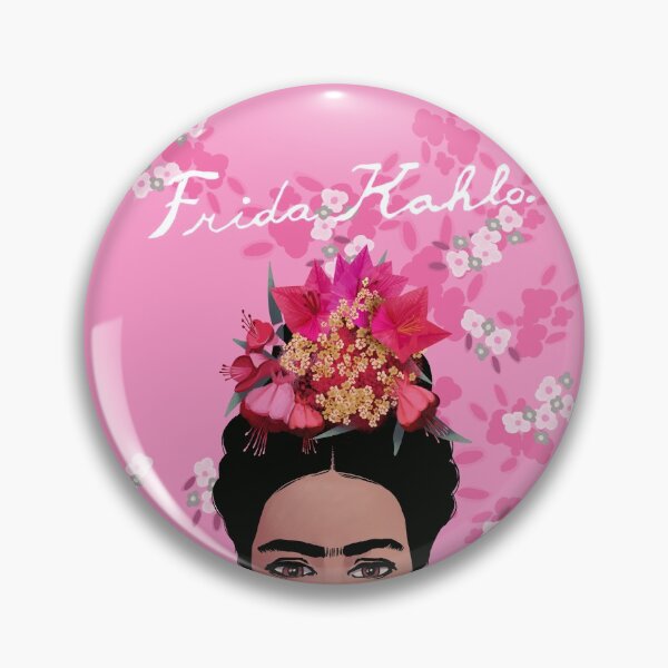 Item preview, Frida Kahlo in pink designed and sold by Kathy Lecocq.