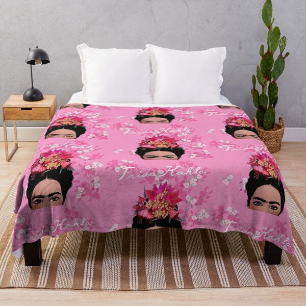 Item preview, Frida Kahlo in pink designed and sold by Kathy Lecocq.
