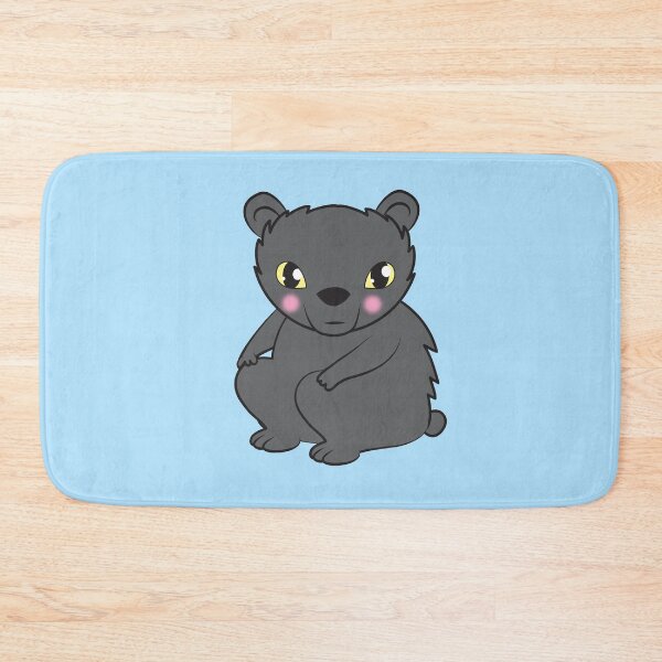 Item preview, Super cute Black bear sitting designed and sold by jazzydevil.