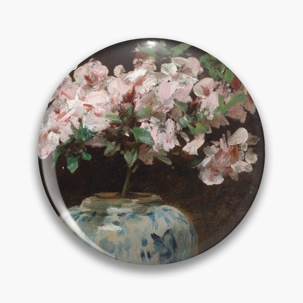 Item preview, William Merritt Chase - Pink Azalea - Chinese Vase designed and sold by Impressionist Masters.