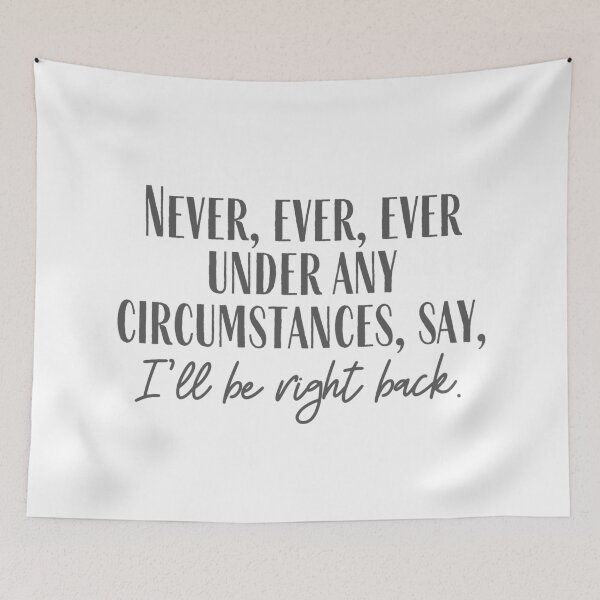 Item preview, Be Right Back designed and sold by rymcintire.