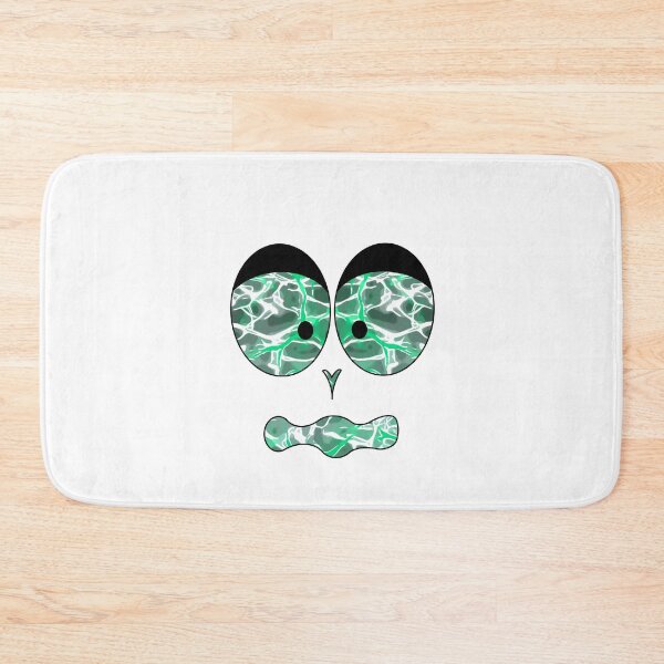 Item preview, Funny face green flashes in black designed and sold by Zwuck.