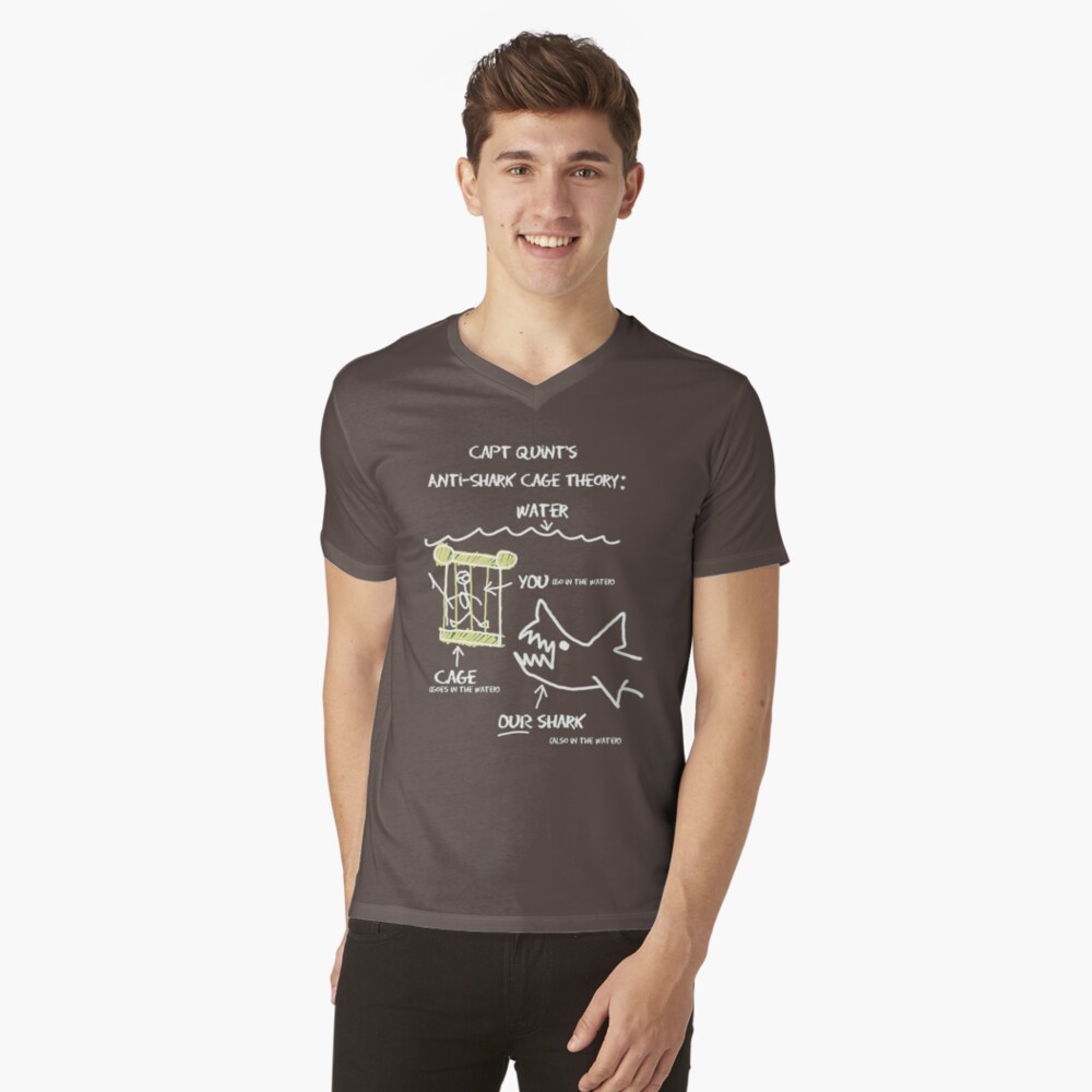 Item preview, V-Neck T-Shirt designed and sold by thesteele.