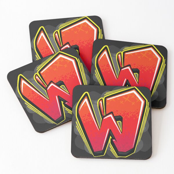 Item preview,  Graffiti Letter W designed and sold by NameGraffiti.