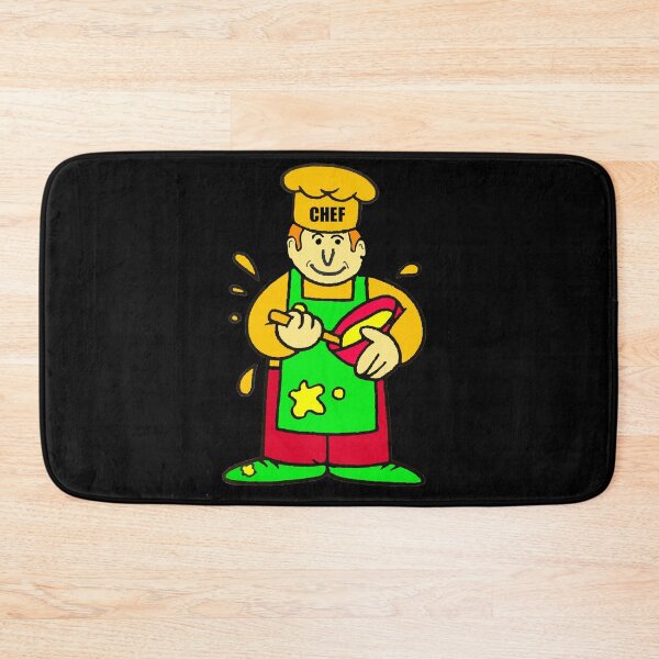Item preview, Chef in the kitchen cooks up a meal.  designed and sold by NatanDesigns.