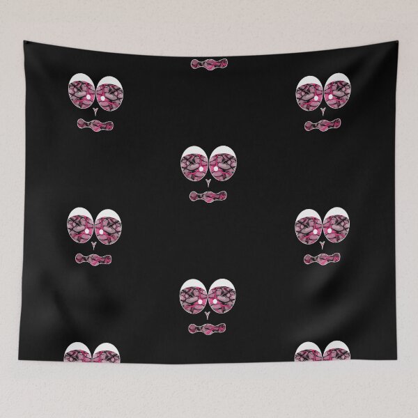 Item preview, Funny face pink flashes in white designed and sold by Zwuck.