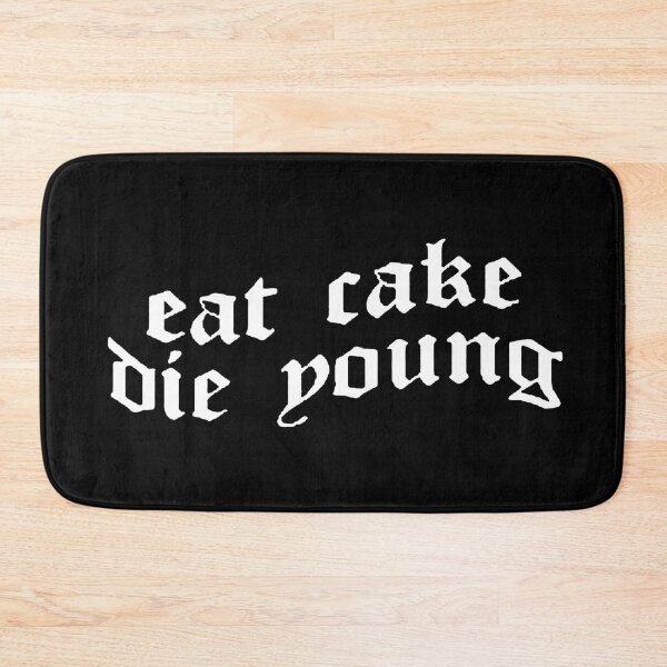 Item preview, Lil Peep Eat Cake Die Young Original Tattoo Design in white designed and sold by nmrkdesigns.