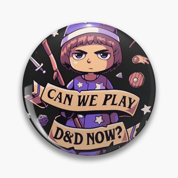 Item preview, Can we play DnD now? Will Byers Stranger Things // 80s, Roleplaying, Dungeon Master designed and sold by Geekydog.