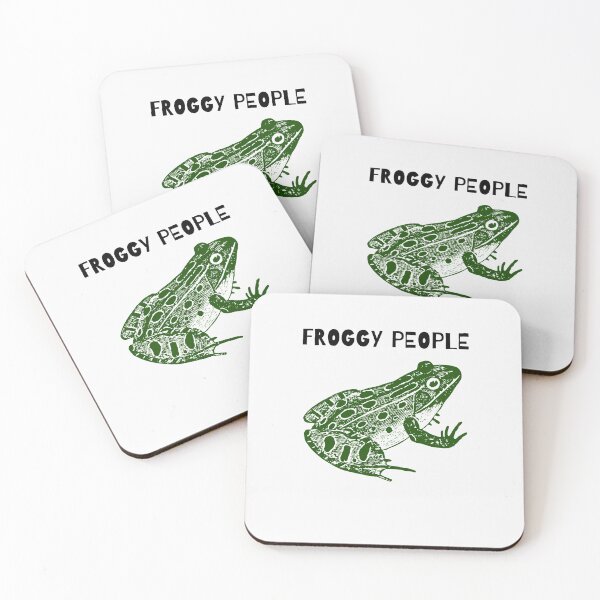 Item preview, Froggy people, funny green frogs designed and sold by corner-shop.