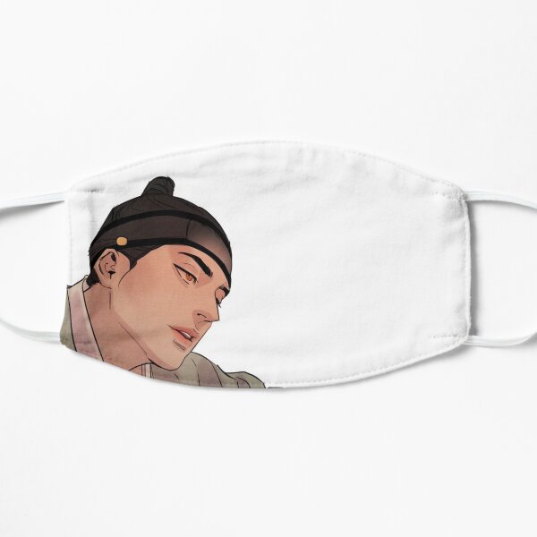 peintre de la nuit seungho (avec fond) Masque sans plis