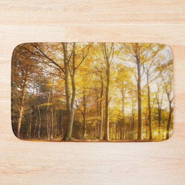 Item preview, Autumn forest landscape at sunrise designed and sold by simonbratt.