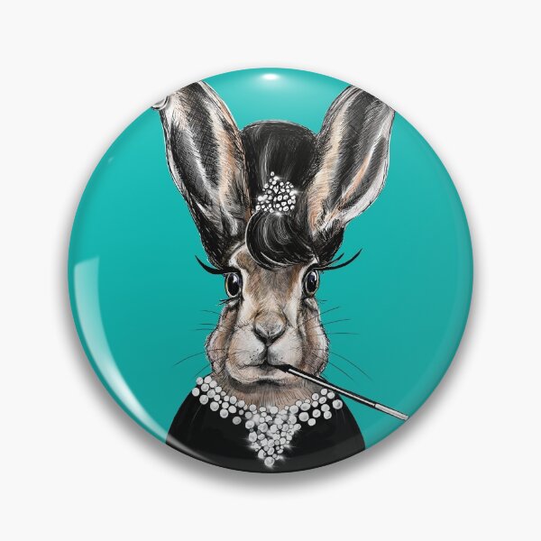 Item preview, Audrey Hareburn -  Cute Fashion Hare Bunny designed and sold by PG Illustration.