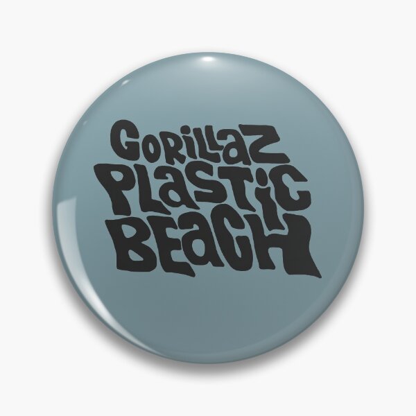 Gorillaz Plastic Beach Pin