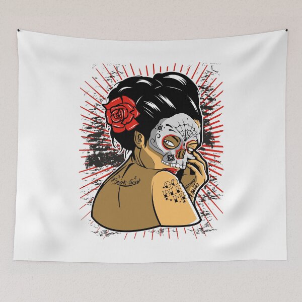 Item preview, Skull geisha designed and sold by RollOn.