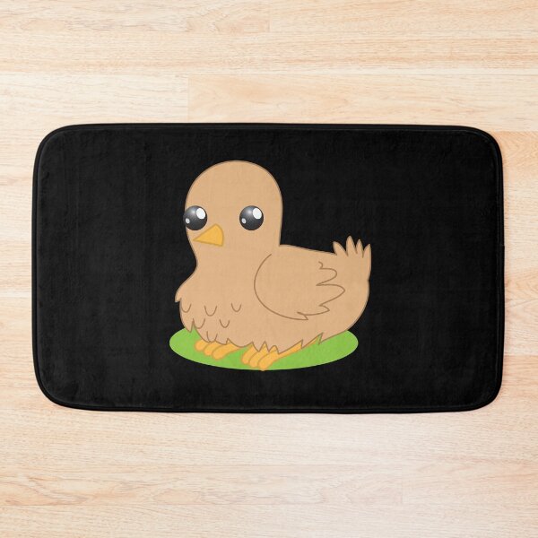 Item preview, Floofy cute brown chook chicken  designed and sold by jazzydevil.
