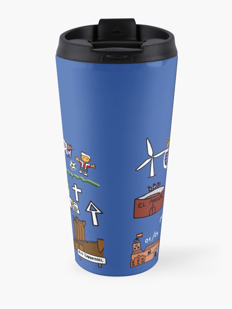 Vista alternativa de Taza de viaje Diseño Medina del Campo (Valladolid)