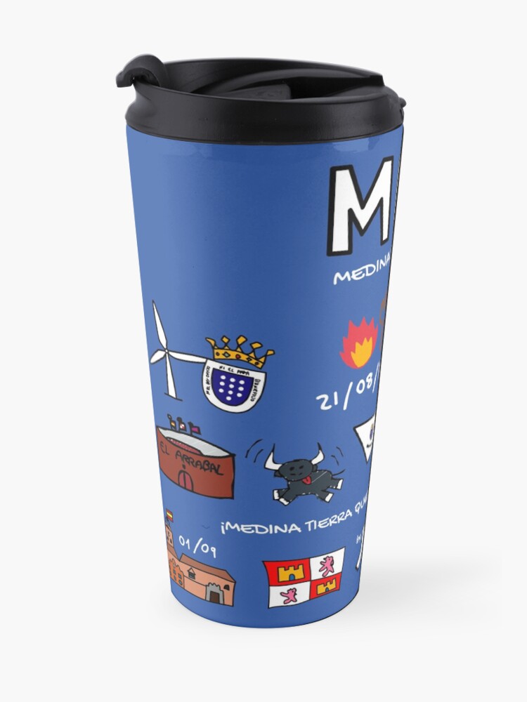 Vista alternativa de Taza de viaje Diseño Medina del Campo (Valladolid)