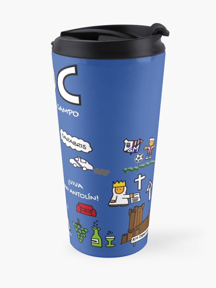 Vista alternativa de Taza de viaje Diseño Medina del Campo (Valladolid)