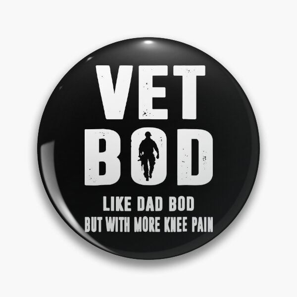 Item preview, Cool Vet Bod Dad Bod Birthday Graphic Shirt Military Veteran Daddy T Shirt designed and sold by tuanitus.