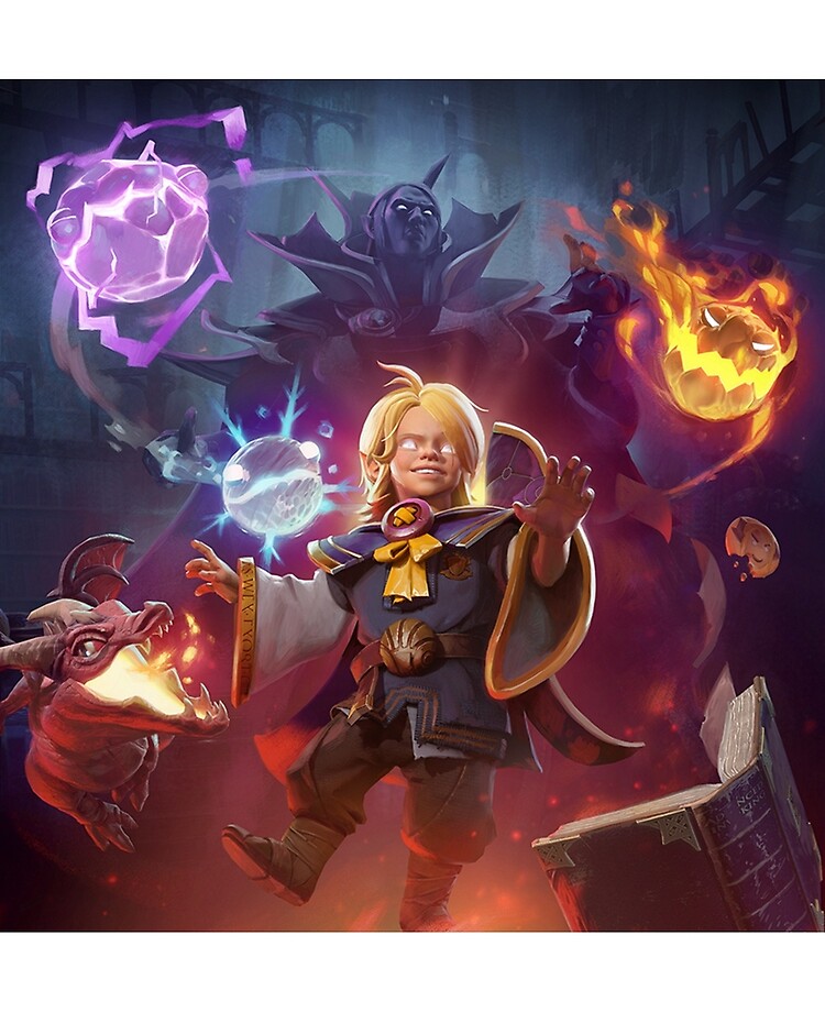 Meepo Purple' Poster, picture, metal print, paint by Dota2