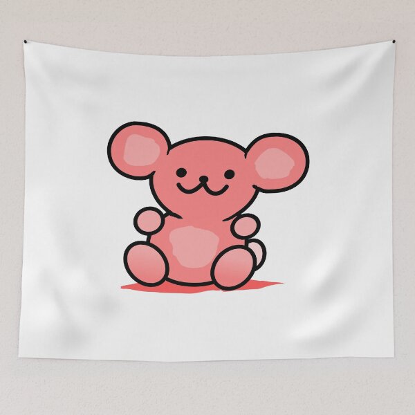 Item preview, Kawaii Pink Teddy Bear designed and sold by thejitters.