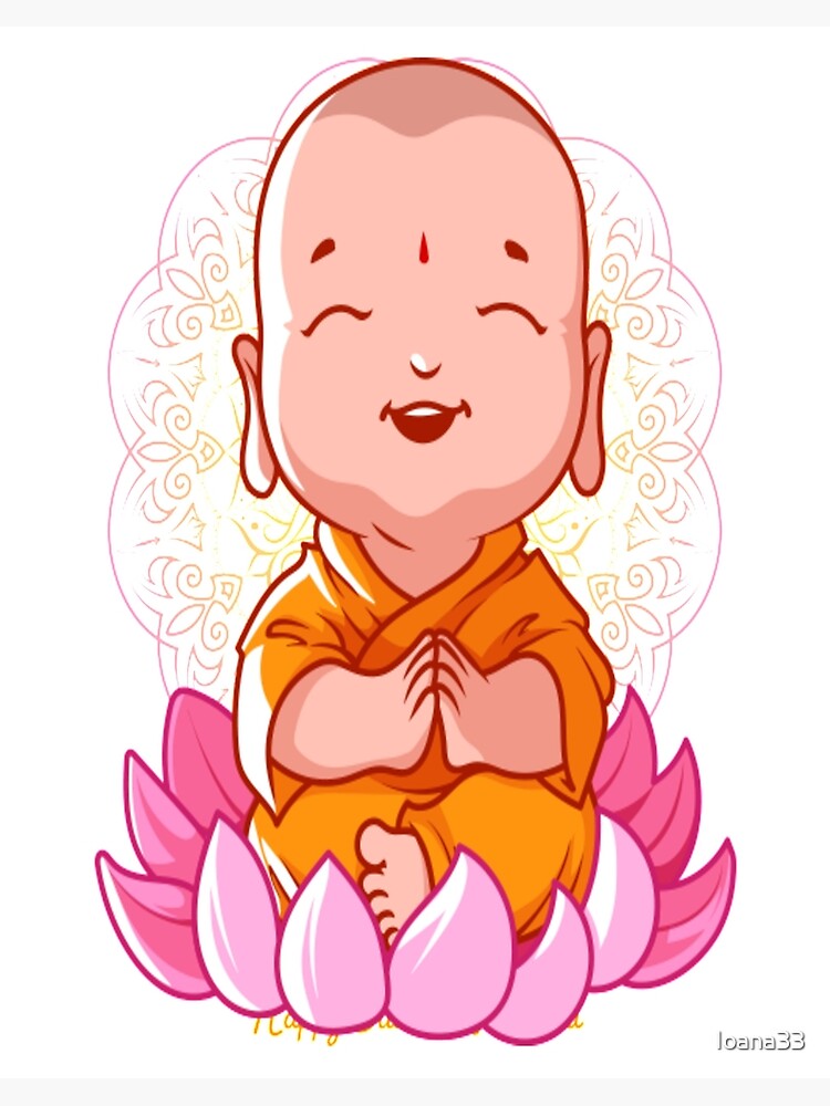 Cartoon Buddha transparent background PNG cliparts free download | HiClipart