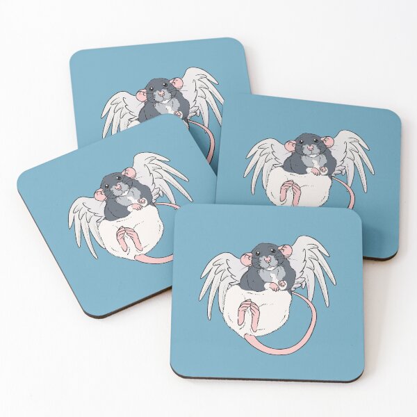 Item preview, Gentle Angel Rat designed and sold by Holly Wells . Sweet Illustrations.