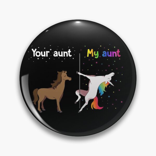 Item preview, Funny Trending Your Aunt My Aunt Horse Unicorn Auntie Themed Shirts Design T Shirt designed and sold by tuanitus.