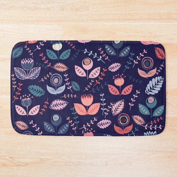 Item preview, Scandinavian Floral Pattern designed and sold by Primroaddesigns.