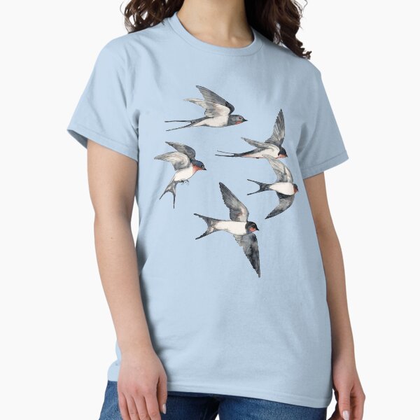 Item preview, Blue Sky Swallow Flight designed and sold by micklyn.