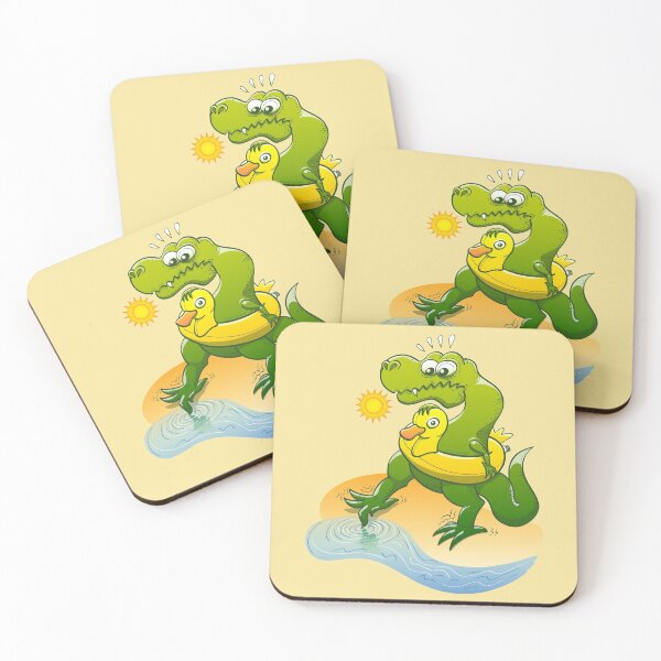 Item preview, Tyrannosaurus Rex Dipping a Toe in Water designed and sold by Zoo-co.