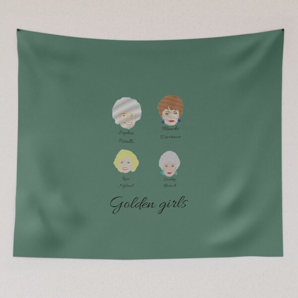 Item preview, Sophia, Blanche, Rose y Dorthy, chicas doradas designed and sold by Eldad Alemu.