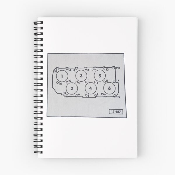 Item preview, VR6 Cylinder head diagram designed and sold by Erallus.
