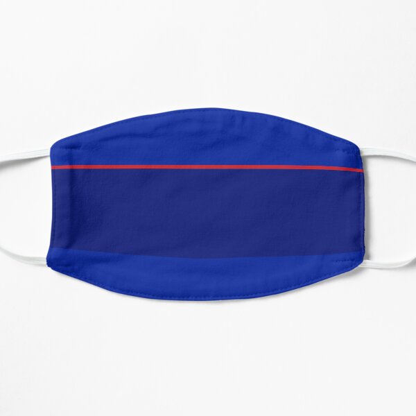 Glasgow Rangers Blue & Red Retro 1998 Wohndesign Flache Maske