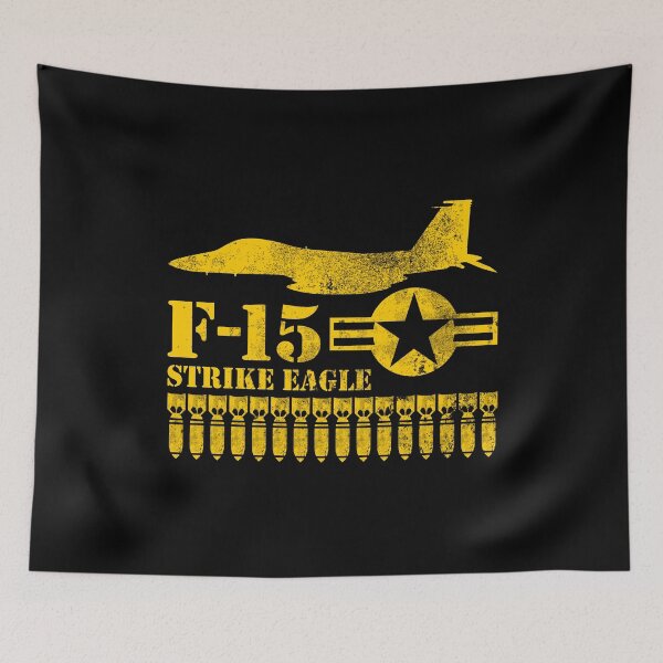 Item preview, F-15 Strike Eagle (distressed) designed and sold by StrongVlad.