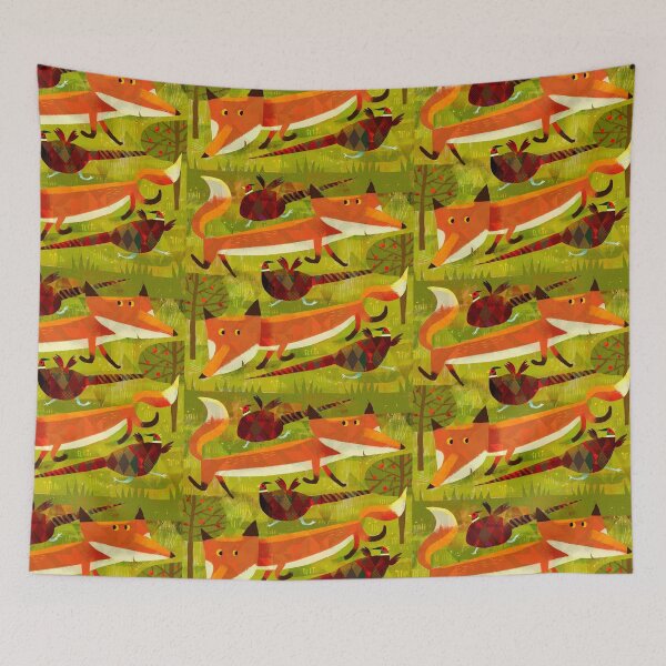 Item preview, Fox and Pheasants designed and sold by gklucas.